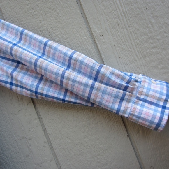 Peter Millar Button Down Shirts Men's XL Casual Long Sleeve Checks Career office - Picture 3 of 13